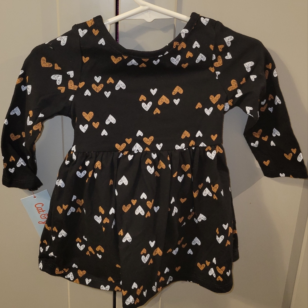 Baby girl heart dress